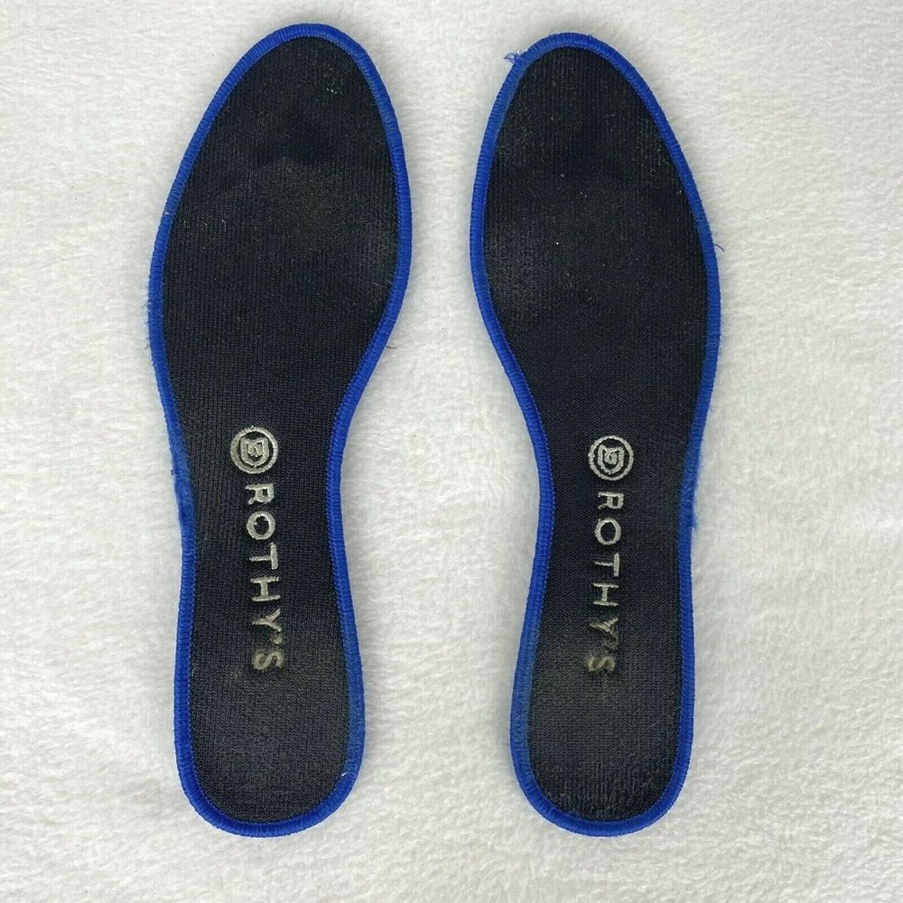 Rothys Birdseye Retired Heather Gray Flats 10.5 - Picture 8 of 12